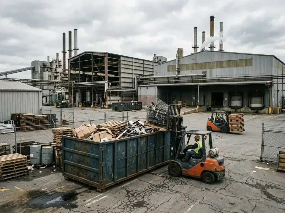 industrial-factory-scrap-conta-003 — frequently asked questions, Cheap Roll-off Dumpster Rentals in Smithton, IL